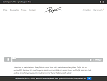 Tablet Screenshot of pepiart.com